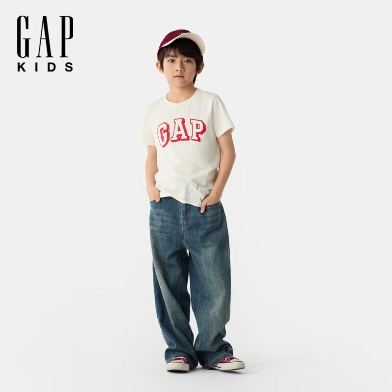 Gap Kids  2025 Spring Cotton Short Sleeve T-Shirt 140/68