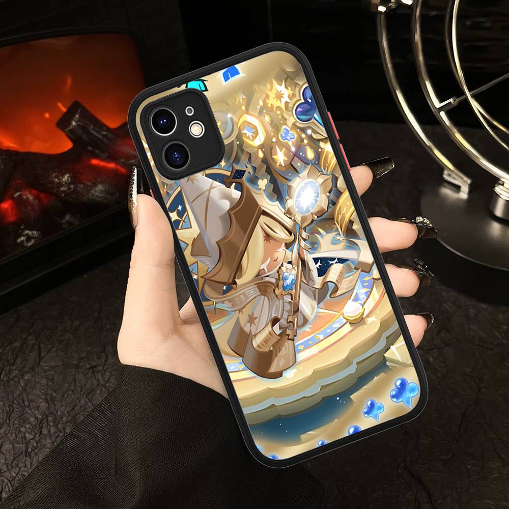 Cookie Run Kingdom Phone Case For IPhone 16 15 14 Plus 15 13 12 11 Pro Max X XS MAX Matte Cover