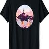 Seoul Tower Skyline Südkorea Kirschblüte T-Shirt T-Shirt