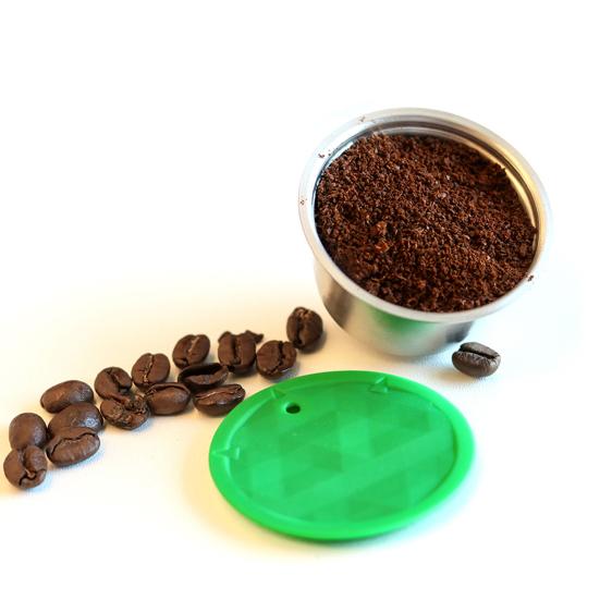 Coffee Capsule Reusable Safe Stainless Steel Refillable Coffee Capsule Filter for Coffee Shop