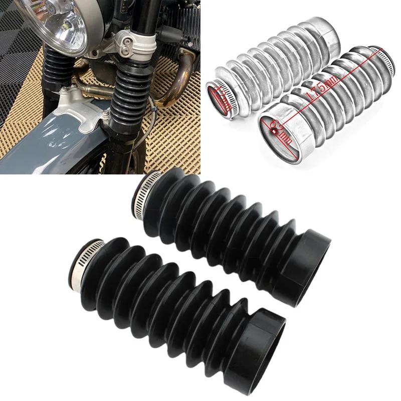 For R Nine T Scrambler/Pure Urban G/S Front Fork Cover Motorcycle Dust Cover Guard Gaiter Boots Shock Absorber Protector Rubber