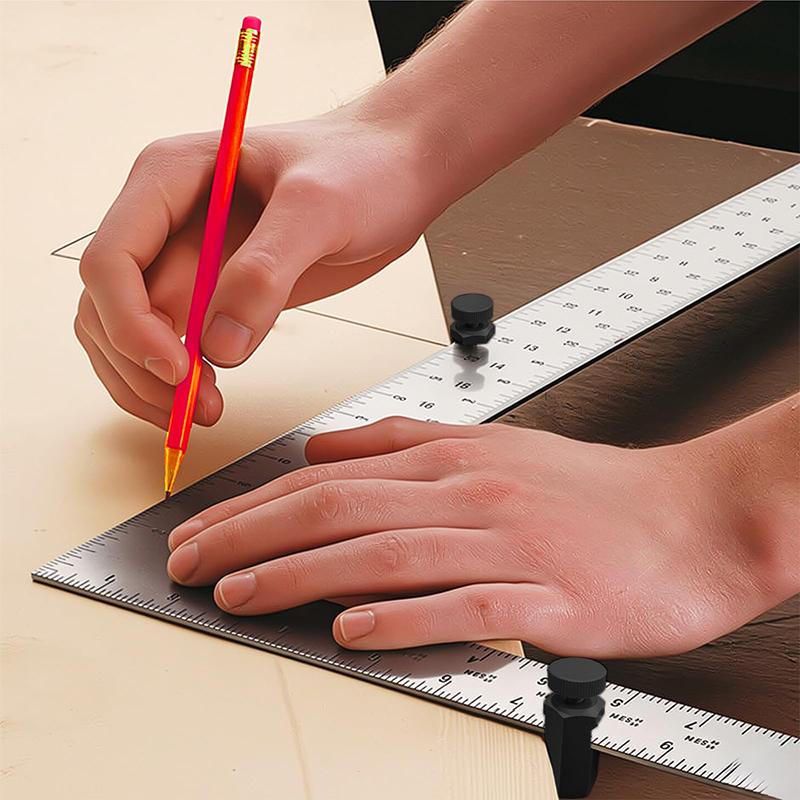Tall Stair Gauges For Framing Square With Holder And Hook, Framing Jig For Speed Square