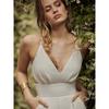 Women's Summer Sleeveless Camisole V-Neck Hip Wrap Backless Jumpsuit
