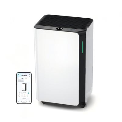 HUMILABS OL20-BD068CF 20L Dehumidifier, Wi-Fi & App Control, 4.5L Water Tank, 3 Operating Modes, 24 Hour Timer, Coverage Area 60m²