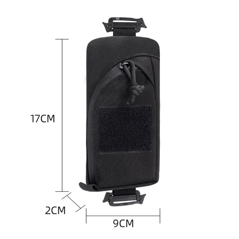 Outdoor Multifunctional Shoulder Strap Accessory Hanging Bag Portable Hiking Storage Bag Mountaineering Phone Pouch