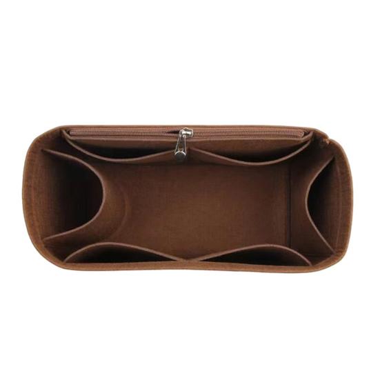 Soft Purse Organizer Insert for Handbags Multi-Pocket Felt Bag Liner Lightweight Protector for Backpacks