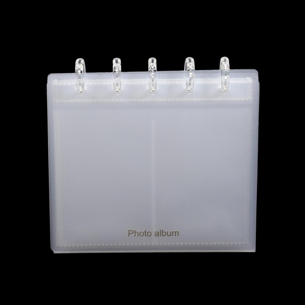 Transparent Desktop Photo Album  DIY Photocard Holder Decor Simplicity Idol Card Picture Display