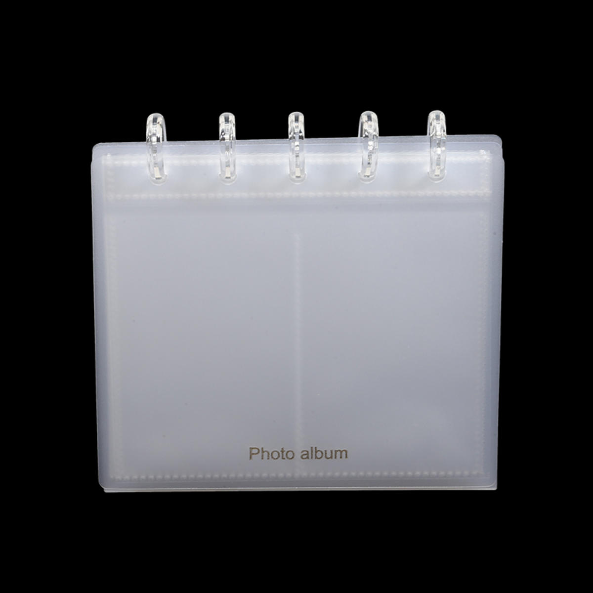 

Прозрачный настольный фотоальбом DIY держатель для фотокарточек декор простота фото дисплей с карточками айдолов 3 inches
