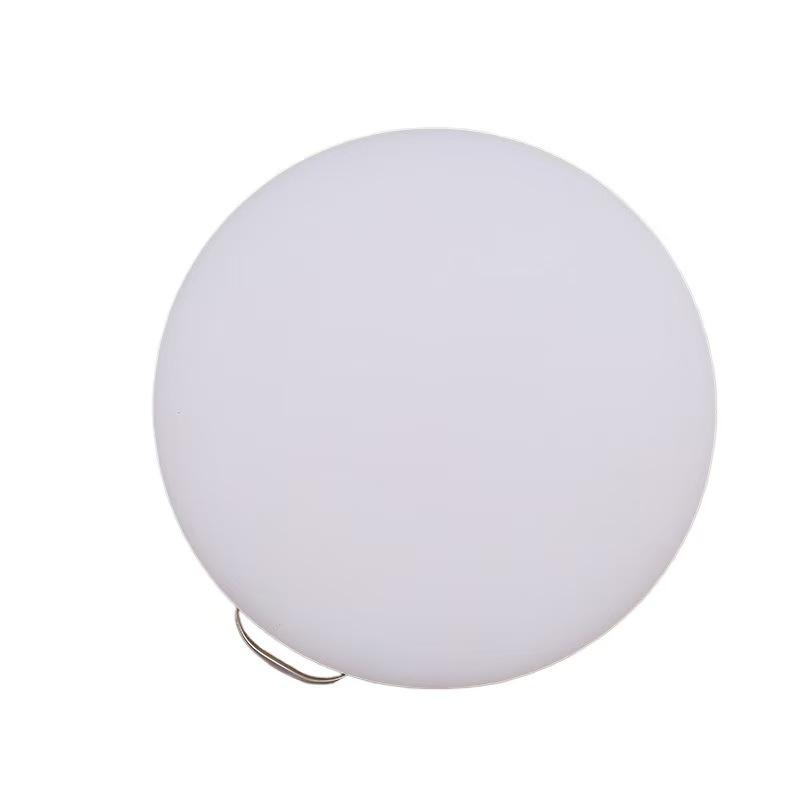 Runde rutschfeste verdickte PE-Schneidebrett - Schimmelresistent, beidseitig für den Heim- und Restaurantgebrauch