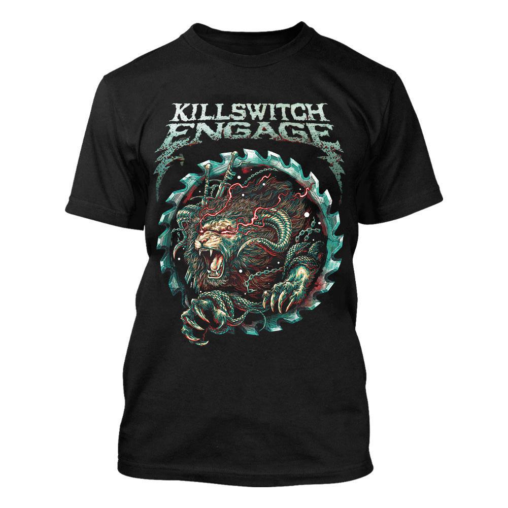 Killswitch Engage Live At The Palladium T-Shirt Metal Blade Graphic T-shirts Casual High Quality Hip Hop Streetwear Top Unisex