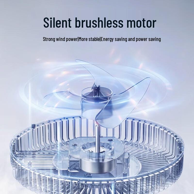 Meebordi Digital Display USB Desk Fan