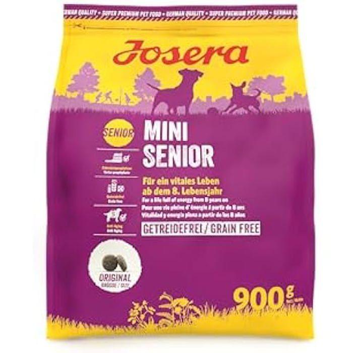 Croquettes - JOSERA - MiniSenior - Saumon & Pommes De Terre - 5 X 900 G - Pour Chiens Âgés De Petites Races