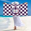 Defensor Sporting Print Beach Towel, Large Soft Quick Dry Towel for Beach Camping Swimming