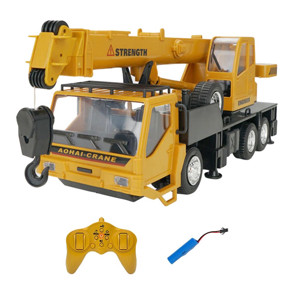 Buy 124 Diecast Heavy Crane Alloy Lifter Engineering Car RC Crane