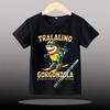 Children Unisex T-shirt Girl Boy Italian Brainrot Animals Kids Tung Tung Tung Sahur Short Sleeve Funny Meme Tee Summer Clothing