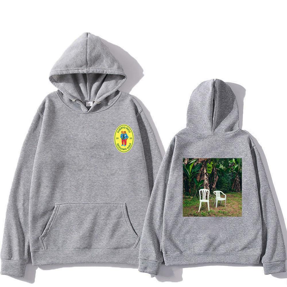BAD BUNNY 2025 Album Debí Tirar Más Fotos Hoodie Herren/Damen Hoodies Harajuku Ästhetik Winterkleidung Fleece Pullover Sweatshirt