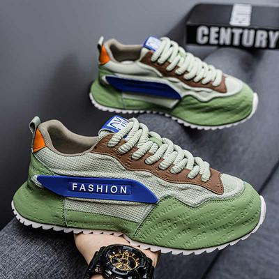 Sommer Echtes Leder Jogging-Schuhe Herren Loafer Herren Luxus Sneaker Luxusmarke Tennis Mann Sport Loafer Speziell Breit