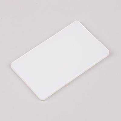 10Pcs Blank Transparent Business Card Waterproof For School Office Supplies