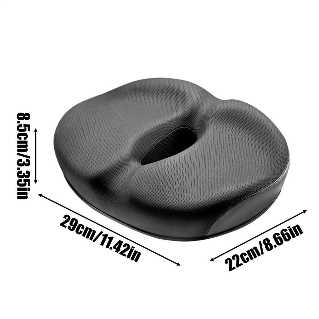 Large Noseless Saddle Multi-layer Thickened Shock-absorbing The Middle Part of the Saddle Is Hollow To Improve Air Circulation