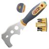 16 In 1 Steel Blade Scraper Tool High Durability Plastic Handle for Wall Repair Camping Gear
