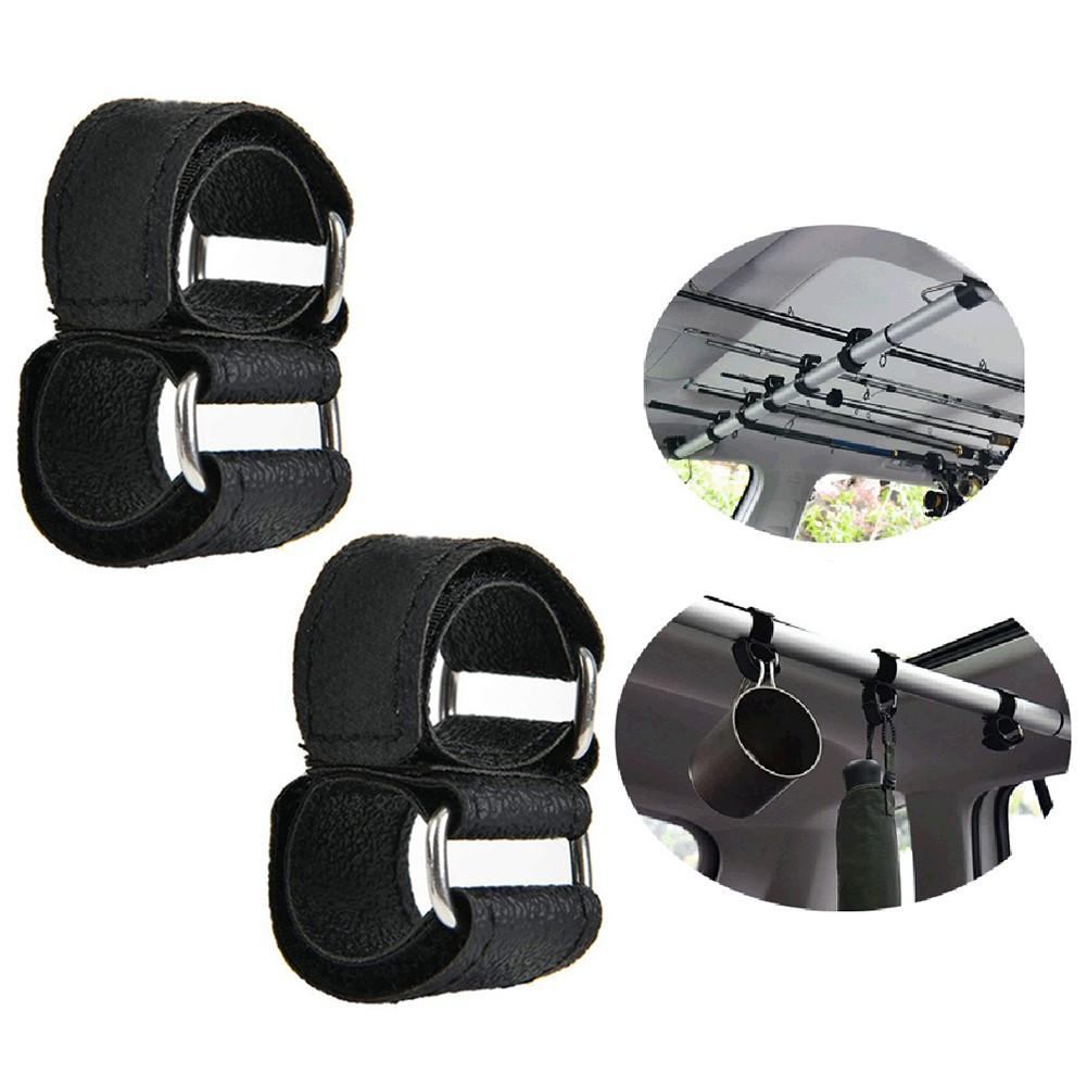 Accessories Rod Holder Belt Anti-Slip PU Leather+Nylon