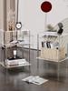 Acrylic Side Table for Living Room Nightstand/Bedside Table for Bedroom Home Decor Display End