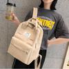 Ryggsekker for kvinner Mote Vinter Casual Style Damer Ensfarget Ryggsekk Kvinne Tenåringer Jenter Skoleryggsekk