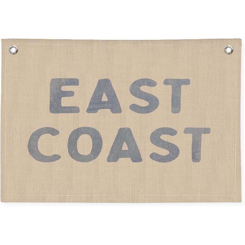 Blue Dorm Decor, Coastal Cowgirl Canvas Banner, Coastal Cowgirl Room Decor, Cowgirl Bedroom Decor, Western Room Decor for Teen Girls, East Coast Wall