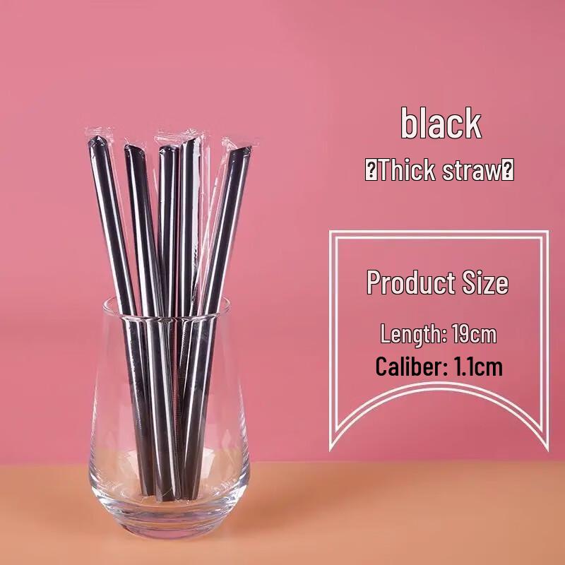 Individually Wrapped Disposable Plastic Straws