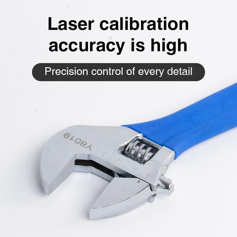 1pc Large Opening Adjustable Wrench Spanner With Short Handl 8 Inch/10 Inch Multifunctional Bathroom Wrench