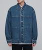 Musinsa Standard Relaxed Denim Chore Jacket [Medium Indigo]