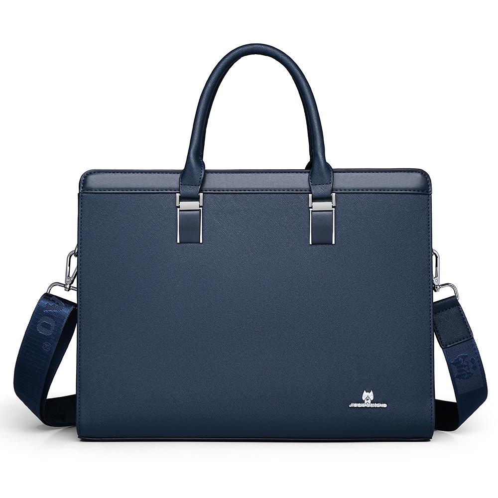 

TS JYL laptop bag,New Men Laptop Handbag Business Briefcase Casual Shoulder Crossbody Bag 14 inches синий