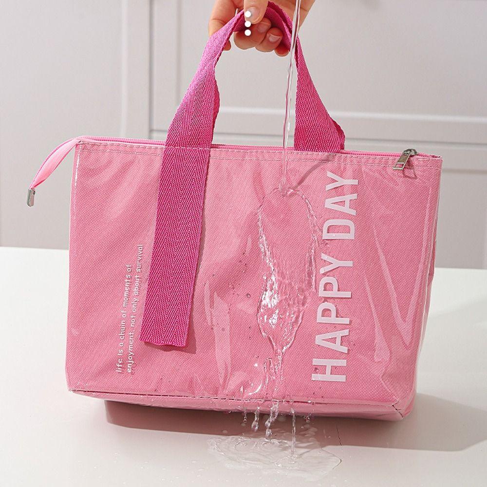 Large Capacity Picnic Food Storage Bag, Heat Preservation, Large Opening Design Lunch Box, Easy To Clean