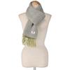 Elensia Cashmere Blend Reversible Scarf for Men and UV Glen 30 x 186 160 13 Colors Gift Idea Women, 98%+ Protection, Check, cm, g, Available, Gray,