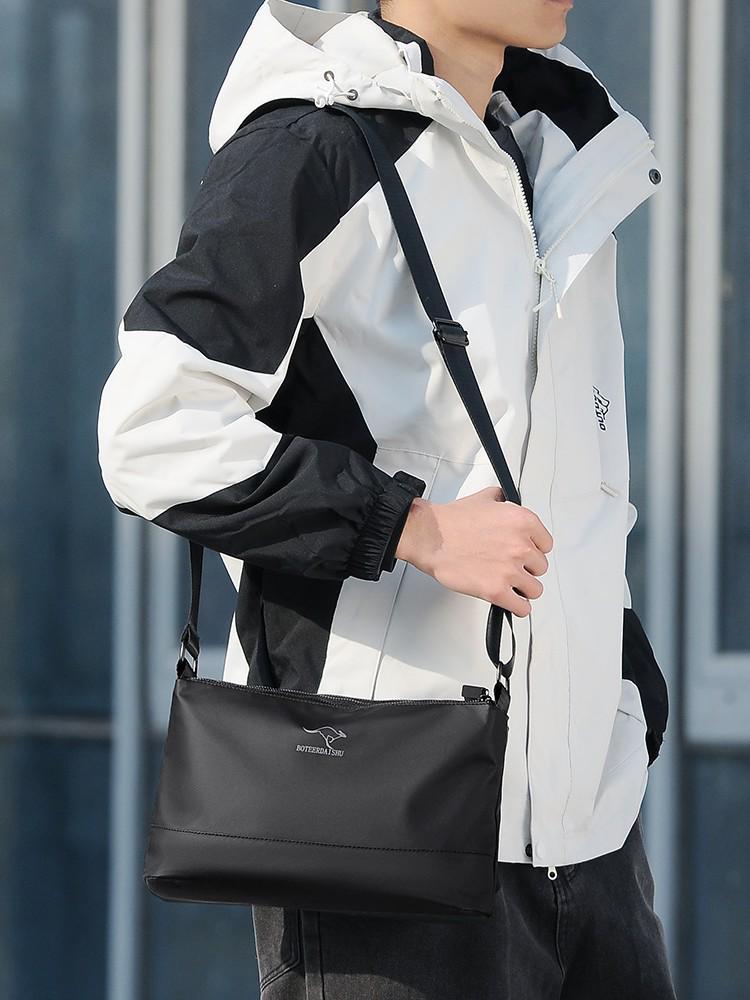 2025 Trendige Herren Umhängetasche mit mehreren Fächern: Großes Fassungsvermögen, ideal für Pendler