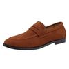 Pantofi casual pentru bărbați Piele naturală întoarsă Bărbați Slip-on Ușori Confortabili Loafere pentru condus Mocasini Bărbați Petrecere Nuntă Plat