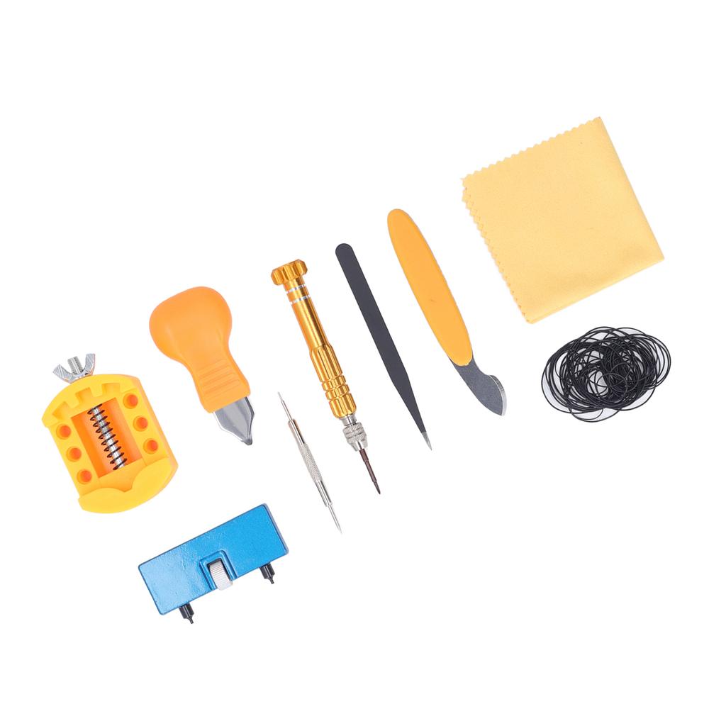 Uhrenbatterie-Wechselset Wechselwerkzeug Gehäuseöffner für Reparatur Wartung