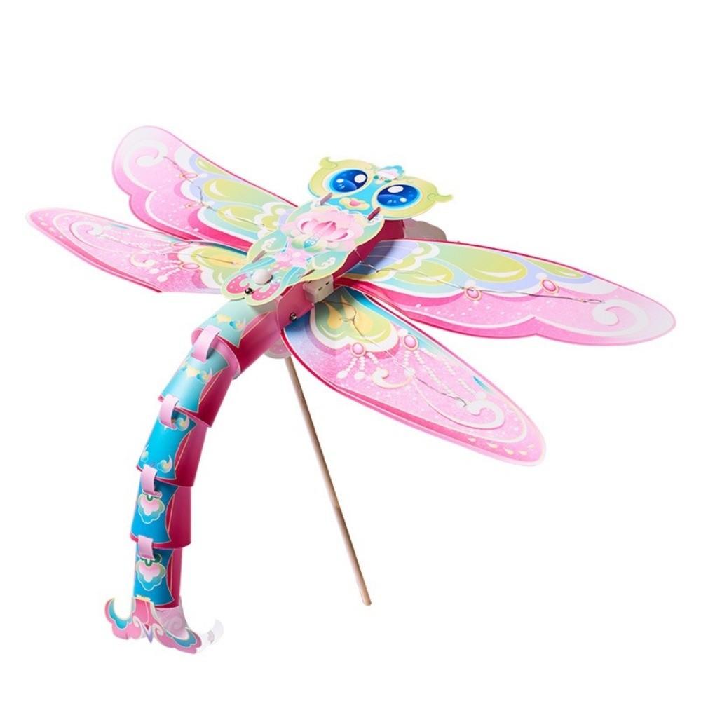 Can Carry and Hold Mid-Autumn Festival lantern DIY Handmade DIY Handheld Butterfly lantern Paper Luminous