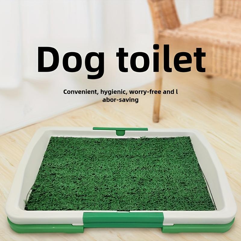 Non-Toxic Reusable Silicone And Pp Leak-Proof Dog Potty Training Pads - Indoor Pet Toilet With Grass Surface For Easy Cleaning Hygien Pup