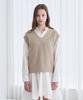 210Edit Women'S V-Neck Knit Vest_Zd3Sw007_W_Lbe