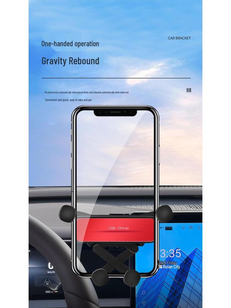 Uchwyt na telefon Denza D9/X do nawigacji, dedykowany do ekranu