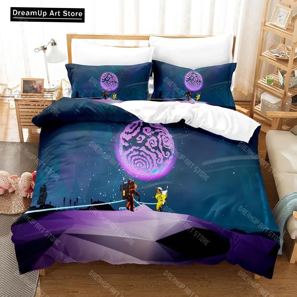 3D-Druck Mode Cartoon Spiel Astroneer Bettwäsche-Set Jungen Mädchen Twin Queen Full Size Bettbezug Kissenbezug Bett Erwachsenen Schlafzimmer