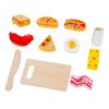 1 set Pretend Vegetables Kitchen Cutting Fruits Toys Children'S Puzzle Toys  Table Bakery Decoration