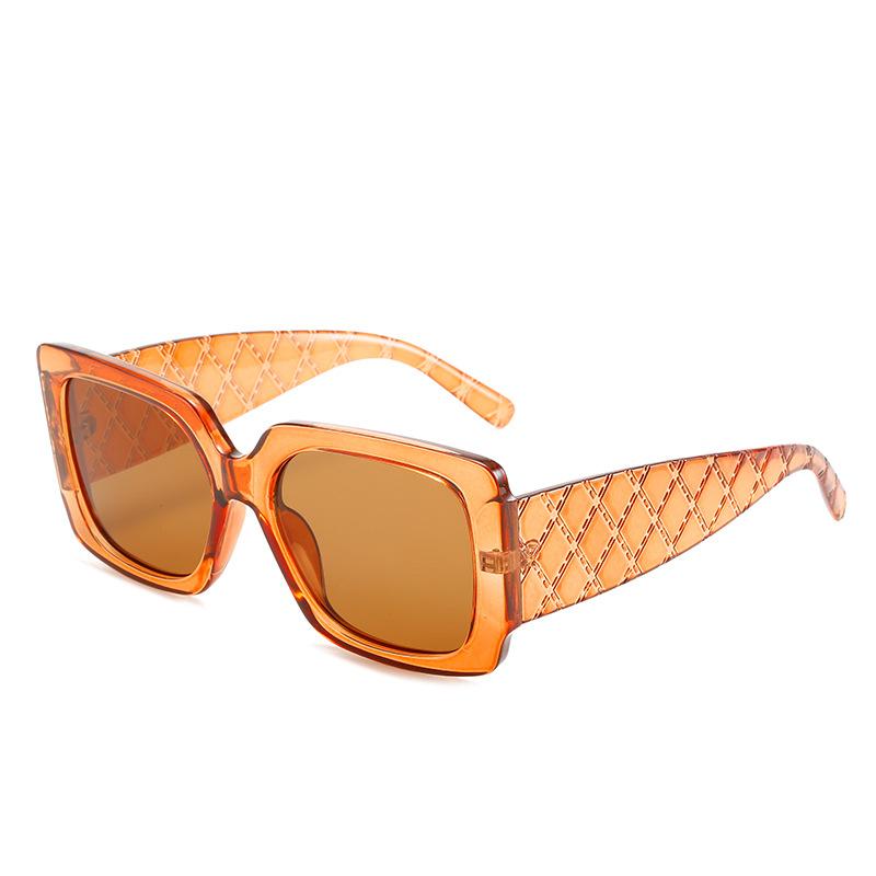 

JYL TS Sunglasses PC Cat Eye Large Square European/8903 B-6718 sinopia