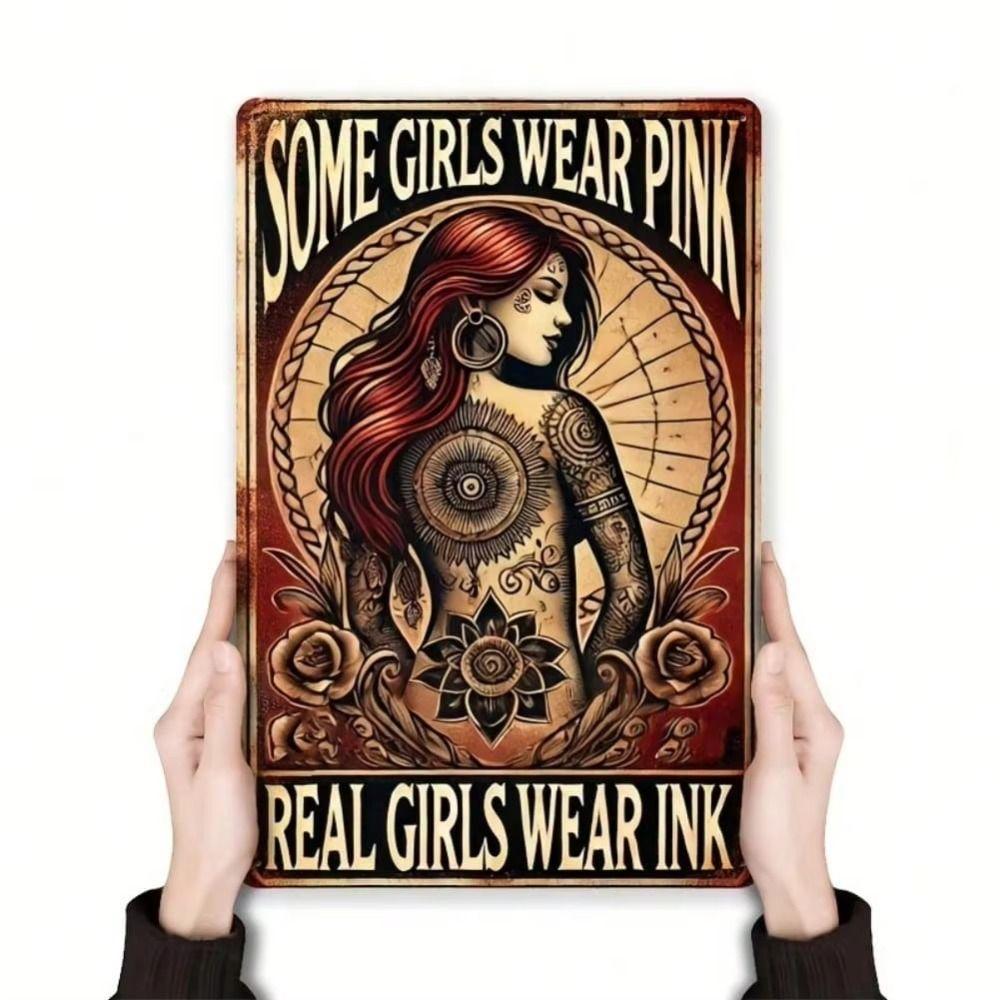 

Tin Painting Metal Art Wall Decor 20x30cm