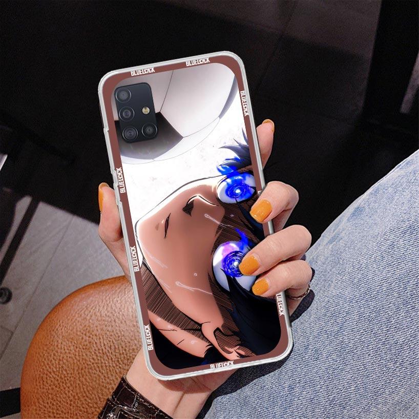 Anime Blue Lock Phone Case For Samsung Galaxy A52 A32 A22 A12 A51 A31 A50S A30S A20S A10S Note 20 Ultra 10 Plus S10 A72 A71 Gala