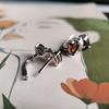 Silver Earrings with Natural Garnet 4.9ct (2181910)