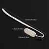 Creactive Swan Neck Oval Metal Book Marker Hanger Clip Reading Page Holder Zinc Alloy Bookmark Stationery Office Supply Gift