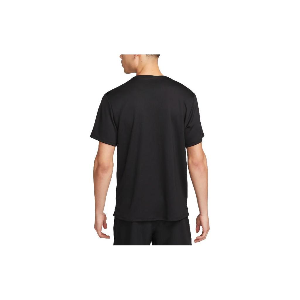 New Nike Miler Men's Dri FIT Uv Short Sleeve Running Top DV9315-010