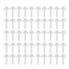 A84E-50Pcs Duck Beak Type Bee Feeding Water Feeder Beekeeper Equip Garden Tool Bee Water Feeder Bee Keeping Tools